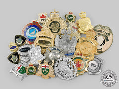 Canada. A Lot Of Twenty-Two Police, Fire, Corrections And Inspector Departmental Badges