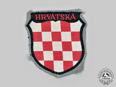 Germany, Wehrmacht. A 369Th Croatian Reinforced Infantry Regiment Sleeve Shield