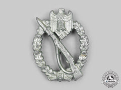 Germany, Wehrmacht. An Infantry Assault Badge, Silver Grade, By Wilhelm Hobacher