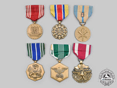 United States. A Lot Of Six Army Awards