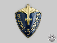 Italy, Kingdom. A 3Rd Infantry Division Montferrato (3° Divisione Montferrato) Sleeve Badge