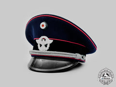 Germany, Feuerschutzpolizei. A Feuerschutzpolizei Officer’s Visor Cap, By Otto Hennig