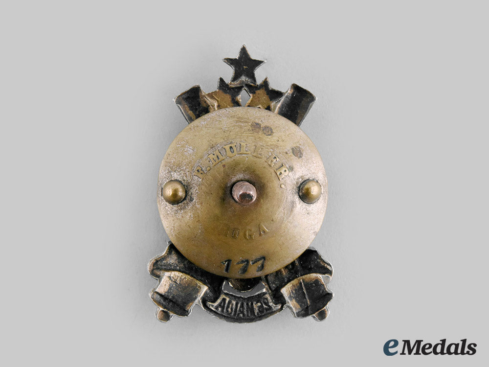 latvia,_republic._a_smagās_artilērijas_divizions(_heavy_artillery_division)_badge,_by_f._muller,_c.1930_c20_00158_1_1_1