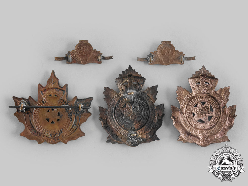 canada._five_cape_breton_highlanders_badges_c20_00702_1