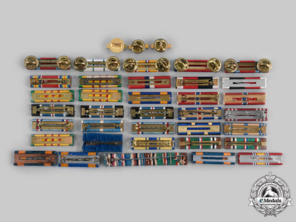 united_states._a_lot_of_thirty-_eight_commendation,_service_and_campaign_medal_ribbon_bars_c20_00869_1