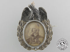 A Prussian Memorial Badge Of King Wilhelm I