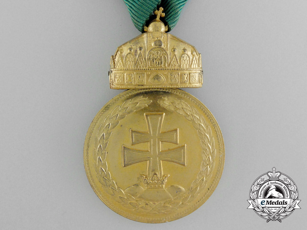 hungary,_kingdom._a_rare_gold_grade_signum_laudis_medal,_c.1925_c_1581_1_1