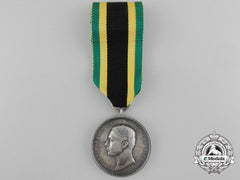 A 1914 Saxe-Weimar Silver Merit Medal; 990 Silver