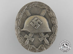 A Second War German Silver Grade Wound Badge; Marked "92"