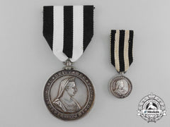 A 1911 Service Medal Of The Order Of St. John Presented By The Prince Of Wales