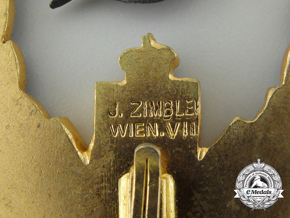 a_rare_first_war_austrian_marine_pilot_badge;_type_ii_by_j._zimbler,_wien_c_6443