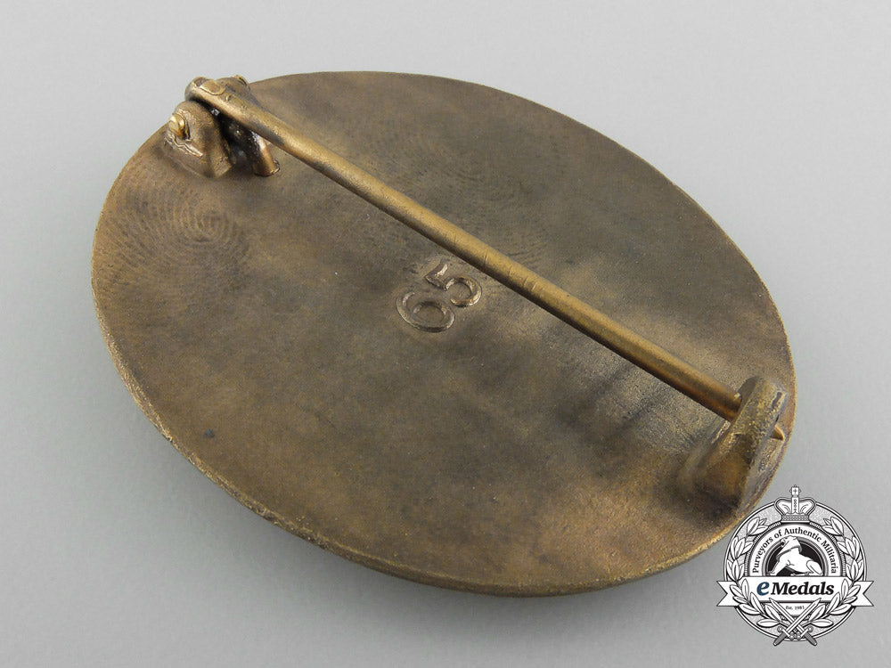 a_german_second_war_gold_grade_wound_badge_by_klein&_quenzer_c_6650