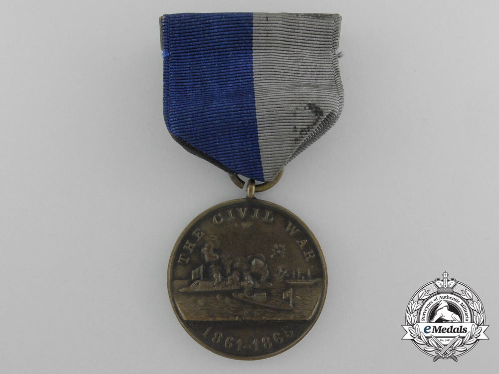 an_american_navy_civil_war_campaign_medal_to_uss_sabine,_north_carolina_and_virginia_c_8714