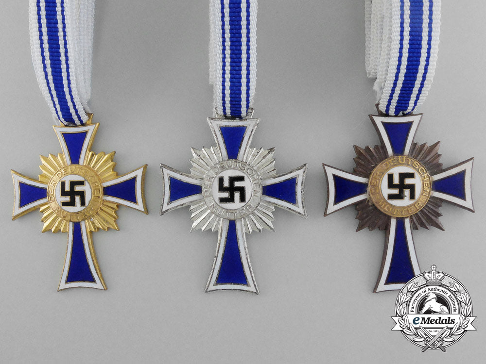 three_german_mother's_crosses;_gold,_silver&_bronze_c_9337