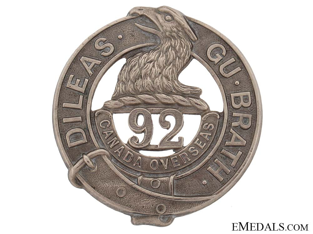 wwi92_nd_infantry_battalion"48_th_highlanders"_glengarry_badge_cb716