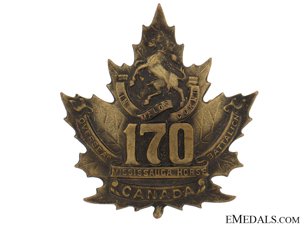 wwi170_th_infantry_battalion"_mississauga_horse"_cap_badge_cb721