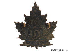 Wwi 170Th Infantry Battalion "Mississauga Horse" Cap Badge