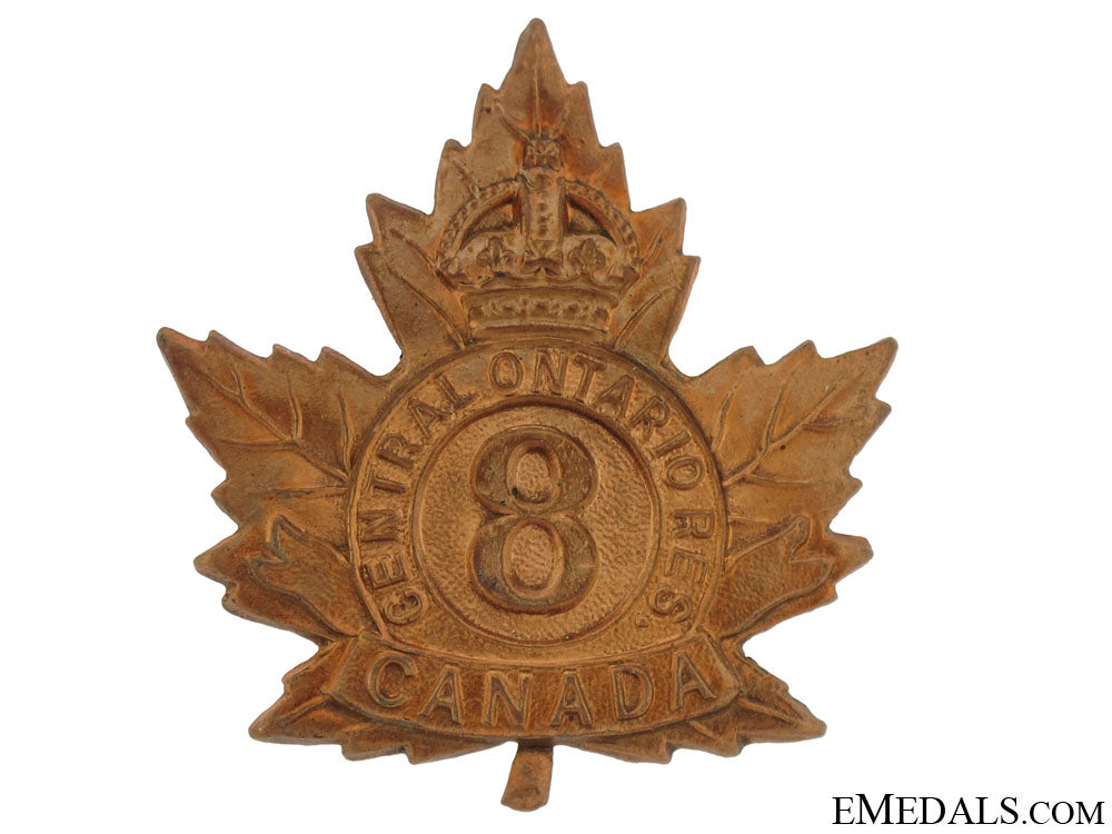 8_th_cental_ontario_reserve_regiment_cap_badge_cb761