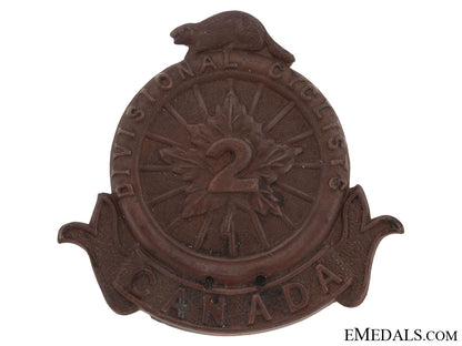 2_nd_divisional_cyclist_company_cap_badge,_cef_cb778