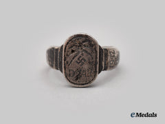 Germany, Wehrmacht. An Afrikakorps Panzer Troops Commemorative Ring