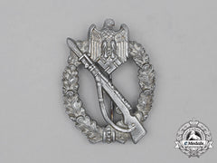 A Second War German Silver Grade Infantry Assault Badge By Sohni Heubach & Co