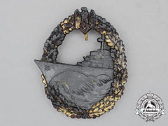 A German Kriegsmarine Destroyer War Badge By Josef Feix & Söhne