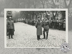 Germany, Heer. A Wartime Period Photo Of Generals Awaiting A Parade