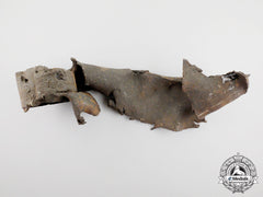 A Large Metal Section From A Crashed V1 Rocket
