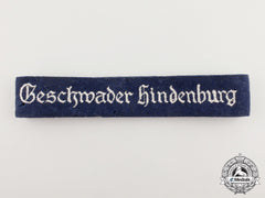 A Second War German Luftwaffe Geschwader Hindenburg Cuff Title