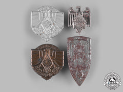 Germany, Hj. A Group Of Hj Event Badges