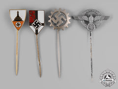 Germany, Third Reich. A Lot Of Third Reich Stick Pins
