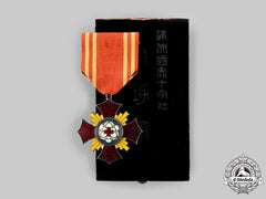 Japan, Occupied Manchukuo. A Red Cross Merit Decoration, C.1938