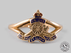 Canada, Cef. A Canadian Field Artillery Ladies Ring In Gold, By Birks