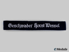 Germany, Luftwaffe. A Zestörergeschwader 26 “Horst Wessel” Em/Nco’s Cuff Title