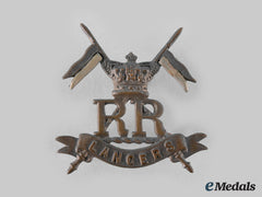 United Kingdom. A Boer War Her Majesty's Reserve Regiment Of Lancers Collar Badge C. 1900-1901, Rare