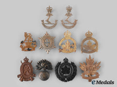 Canada. A Lot Of Ten First War And Post Second War Badges