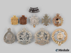 Canada. A Lot Of Ten Ontario Based Regimental Badges