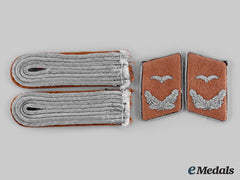 Germany, Luftwaffe. A Set Of Communications Leutnant Rank Insignia