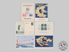 Germany, Third Reich. A Lot Of Postcards And Stamps