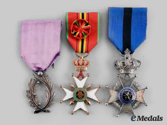 Belgium, Kingdom; France, Third Republic. Three Awards