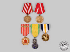 Bulgaria, France, Romania, United States. Five Medals