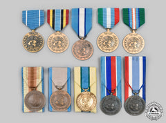 United Nations. A Lot Of Ten Medals