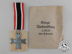 A War Merit Cross Second Class With Original Packet Of Issue