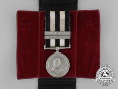 A Service Medal Of The Order Of St. John With Two Five Years' Service Bars