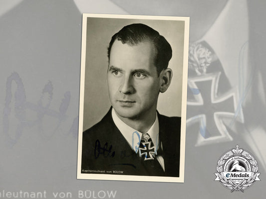 a_wartime_signed_picture_postcard_of_u-_boat_commander_otto_von_bülow_d_1104