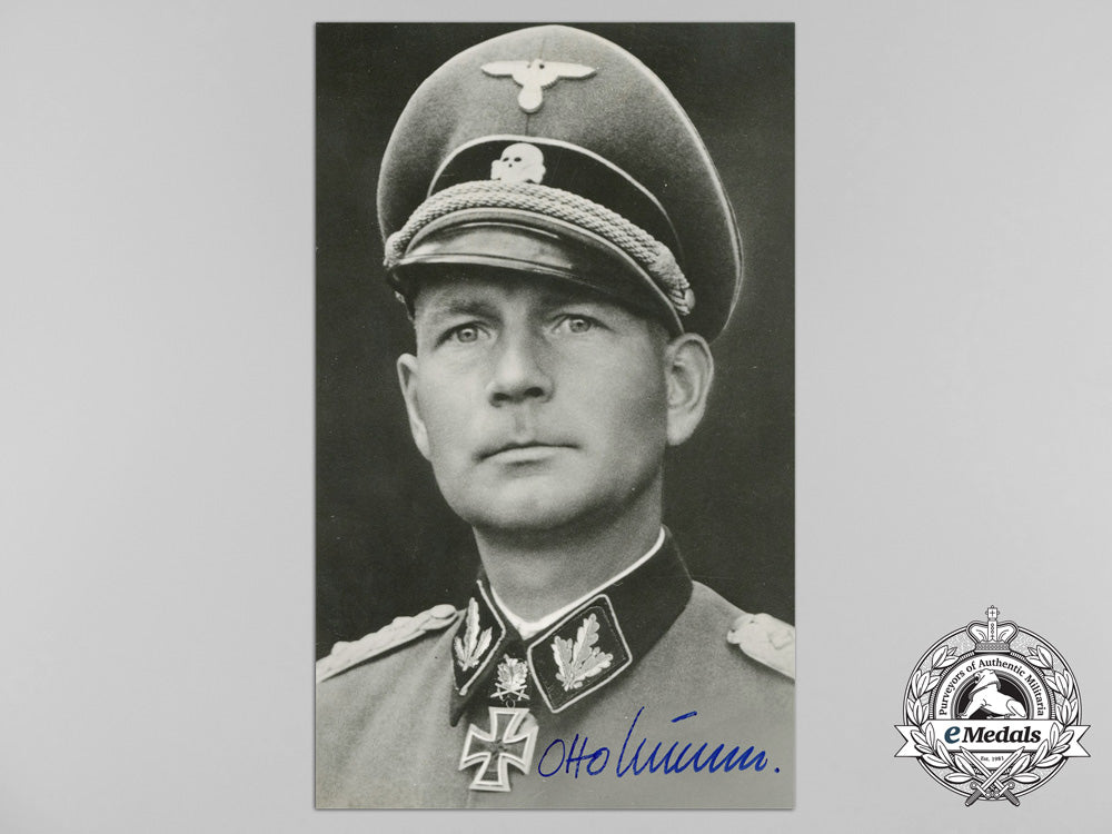 a_wartime_picture_postcard_signed_by_ss-_obersturmbannführer_otto_kumm_d_1142