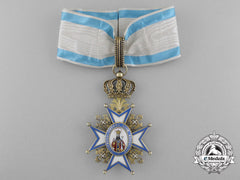 A Serbian Order Of St.sava; 3Rd Class Commander,