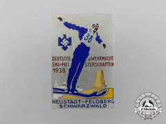 A German And Wehrmacht Ski Championships Award By B. H. Mayer