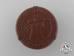 A 1934 Leipzig 20Th Shooting Competition Event Badge