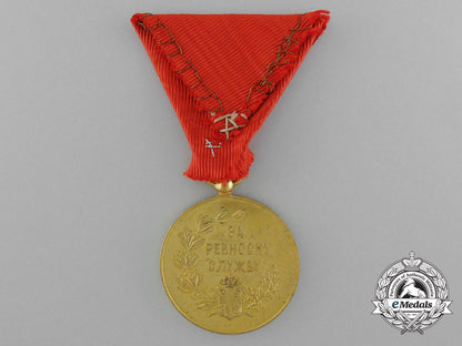 a_french_made_serbian_medal_for_zeal;_gold_grade_d_1950_2